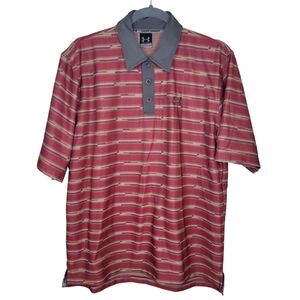 Under Armour Men's Gold polo shirt size Medium